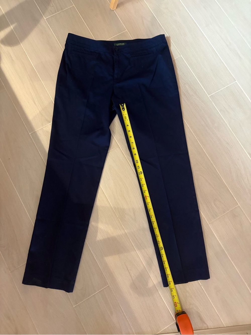 Women’s Ralph Lauren Dark Blue Dress Pants - Classic Straight Fit